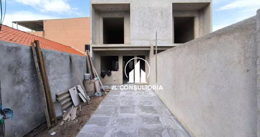 Sobrado à venda, 83 m² por r$ 449.000,00 - sítio cercado - curitiba/pr
