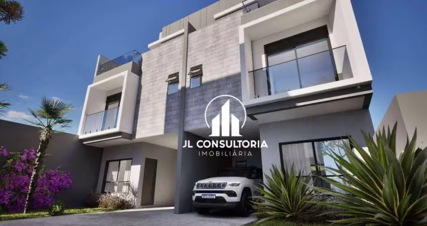 Sobrado com 3 dormitórios à venda, 127 m² por r$ 957.900,00 - água verde - curitiba/pr