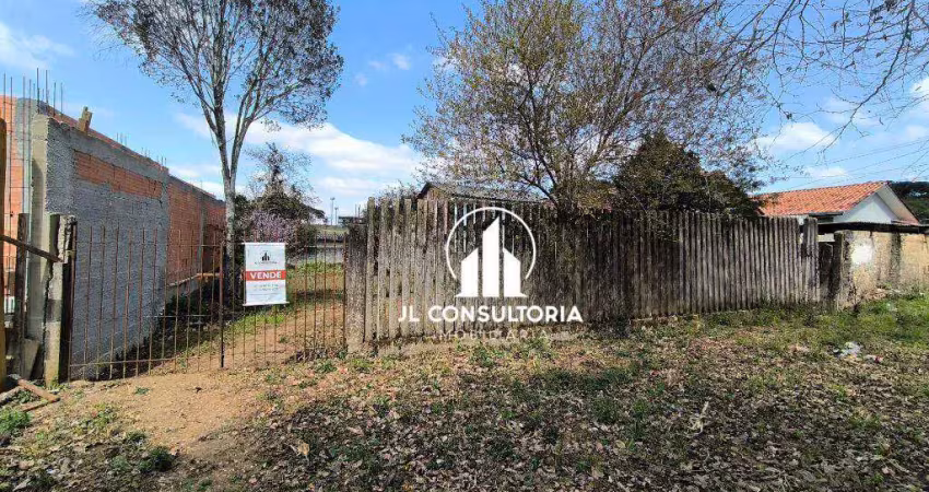 Terreno à venda, 430 m² por r$ 470.000,00 - sítio cercado - curitiba/pr