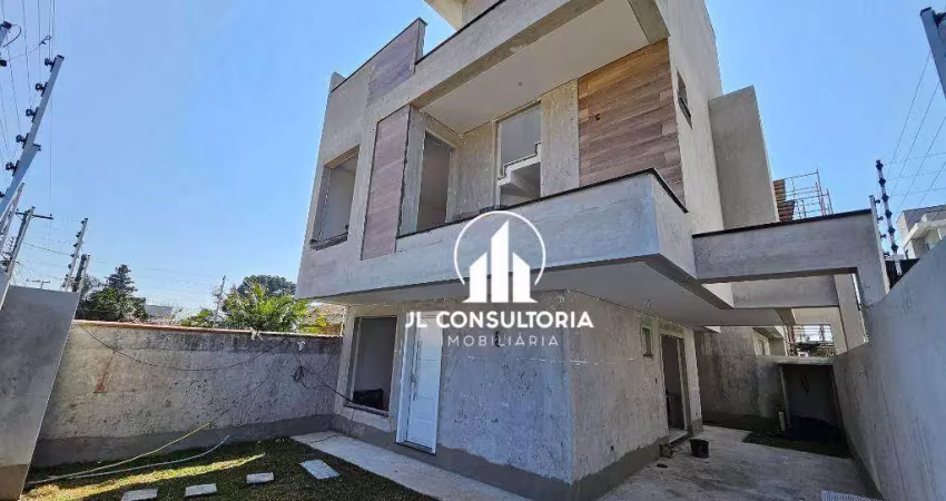 Sobrado com 3 dormitórios à venda, 168 m² por r$ 949.000,00 - boqueirão - curitiba/pr
