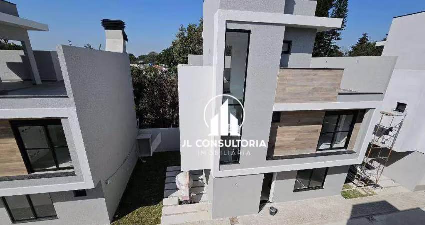 Sobrado com 3 dormitórios à venda, 163 m² por r$ 849.000,00 - boqueirão - curitiba/pr