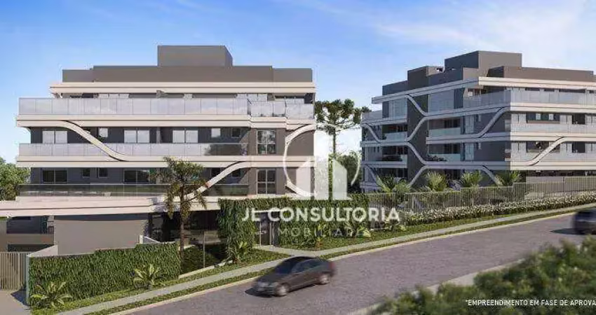 Apartamento garden à venda, 181 m² por r$ 2.500.000,00 - santo inácio - curitiba/pr