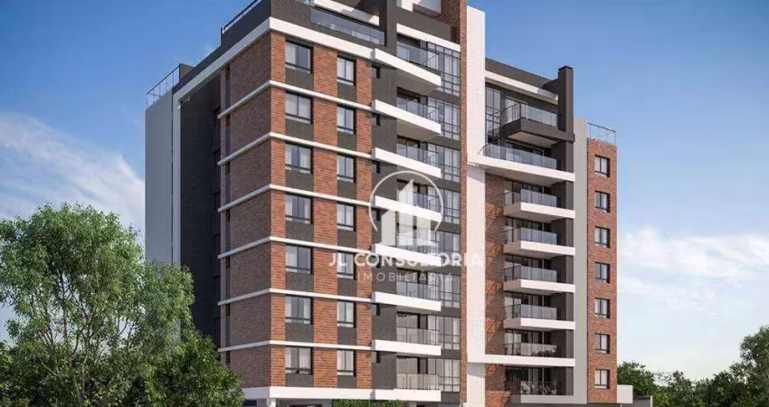 Apartamento garden à venda, 198 m² por r$ 2.696.000,00 - juvevê - curitiba/pr