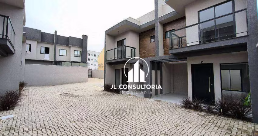 Sobrado à venda, 72 m² por r$ 533.000,00 - pinheirinho - curitiba/pr