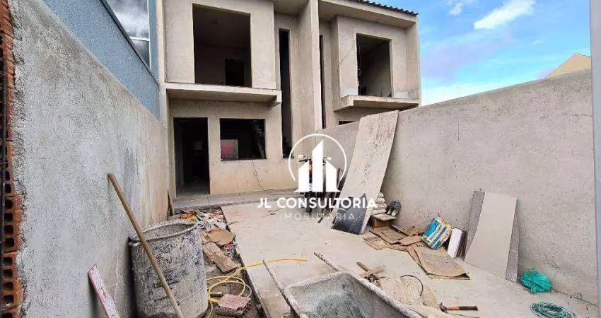 Sobrado com 3 dormitórios à venda, 80 m² por r$ 415.000 - cidade industrial - curitiba/pr