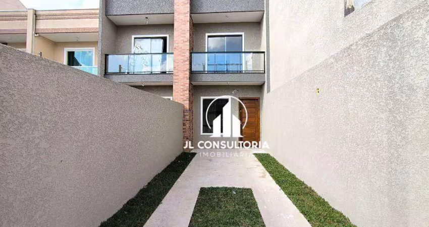 Sobrado com 2 dormitórios à venda, 100 m² por r$ 450.000 - umbará - curitiba/pr