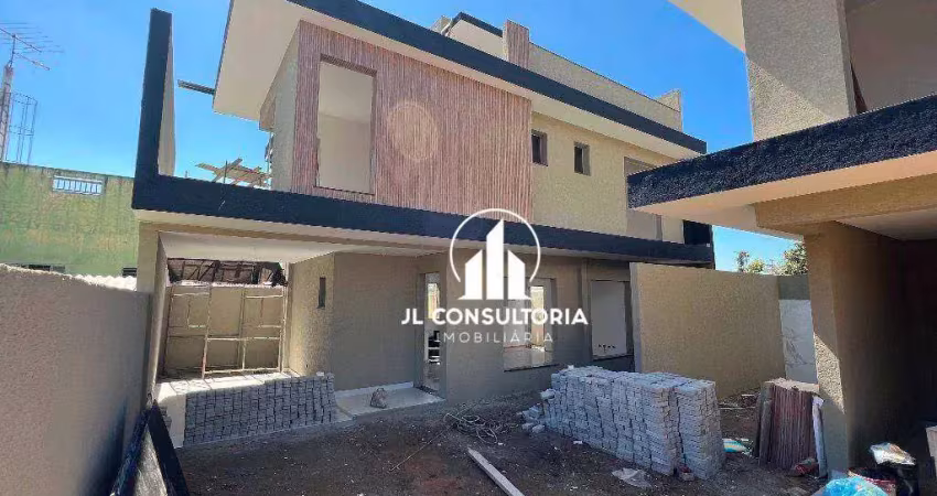 Sobrado à venda, 153 m² por r$ 699.000,00 - capão raso - curitiba/pr