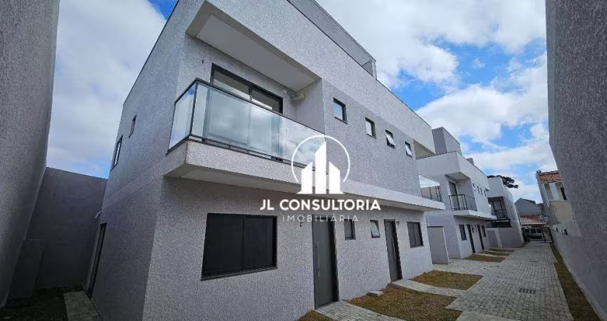 Sobrado com 4 dormitórios à venda, 166 m² por r$ 790.000,00 - boqueirão - curitiba/pr