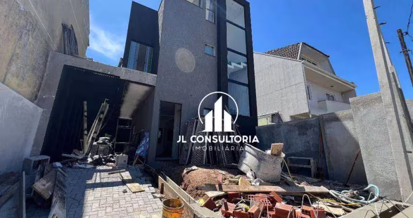 Sobrado com 3 dormitórios à venda, 139 m² por r$ 639.000,00 - xaxim - curitiba/pr