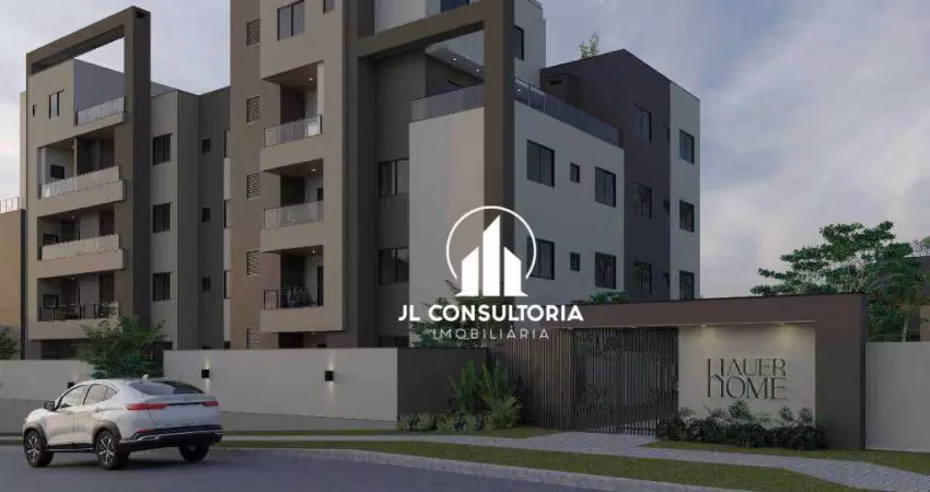 Apartamento com 2 dormitórios à venda, 58 m² por r$ 431.346,00 - hauer - curitiba/pr