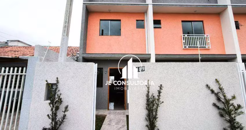 Sobrado à venda, 58 m² por r$ 315.000,00 - campo de santana - curitiba/pr