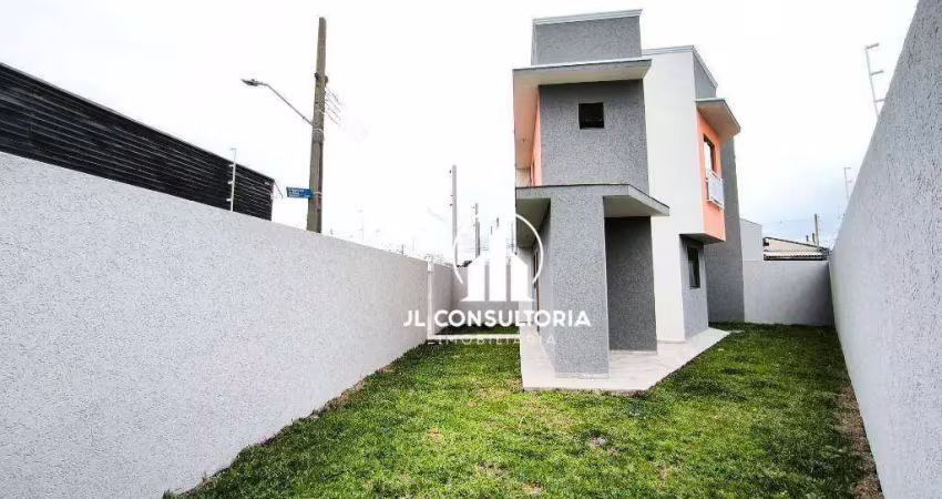 Sobrado com 2 dormitórios à venda, 51 m² por r$ 320.000 - campo de santana - curitiba/pr