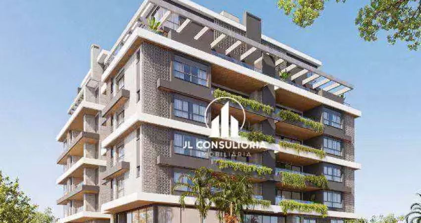Apartamento com 3 dormitórios à venda, 171 m² por r$ 2.467.000,00 - cabral - curitiba/pr