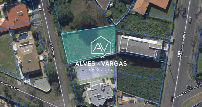 Terreno à venda na Rua Beethoven, 44, Vista Alegre, Curitiba