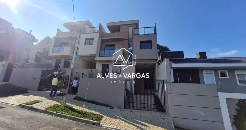 Casa com 3 quartos à venda na Comendador David dos Santos Pacheco, 18, Vista Alegre, Curitiba