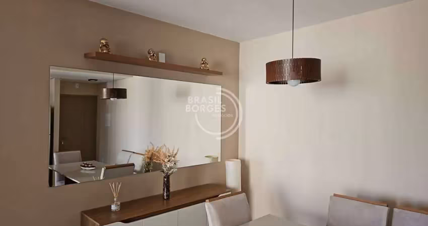 Apartamento mobiliado com 2 dormitórios (1 suíte), 2 vagas e varanda gourmet – evolution boa vista, próximo à prefeitura de sorocaba