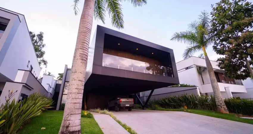 Sobrado moderno com 414,93 m² no alphaville nova esplanada 2