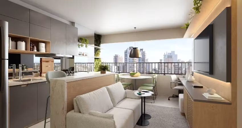 Apartamento com 2 dormitórios e suíte no side sacomã, a poucos passos do metrô!