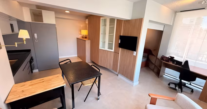 Exclusividade na rua augusta: studio de 42m², decorado e pronto para morar