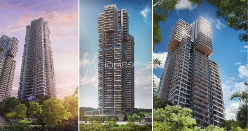 O Parque Gamaro Brooklin Av. Roque Petroni Júnior, 630. Cobertura à venda Brooklin, 363 m², 4 suítes, 5 vagas, lazer e uma vista 360 graus. Contrapiso