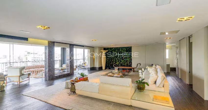 Cobertura à venda no ritz vila nova, triplex com 565 m², 3 suítes, área gourmet, spa com teto retrátil e 9 vagas de garagem.