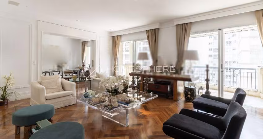 Palais Royal Rua Guarará, 500. Apartamento à venda Jardim Paulista, 4 quartos, sendo 4 suítes, 315m², varanda, 4 vagas e lazer no Condomínio Edifício Palais Royal