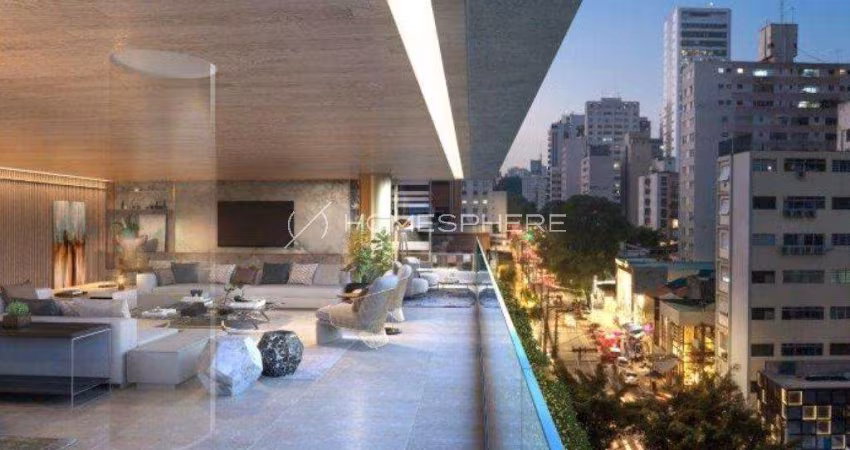 Facces Jardins By Helbor | Apartamento com, 263 m² varanda gourmet, 4 suítes e lazer completo. Alameda Lorena, 1335 no Jardim Paulista. Agosto/2021