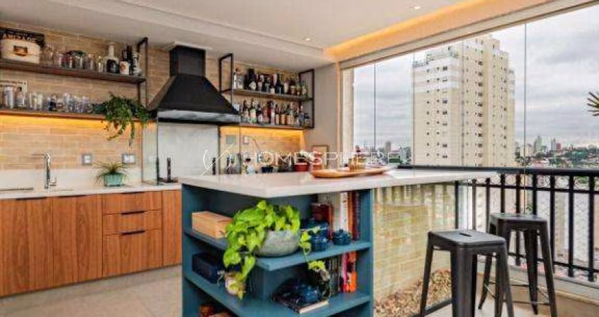 Apartamento com 3 dormitórios à venda, 164 m² por R$ 3.490.000,00 - Vila Romana - São Paulo/SP