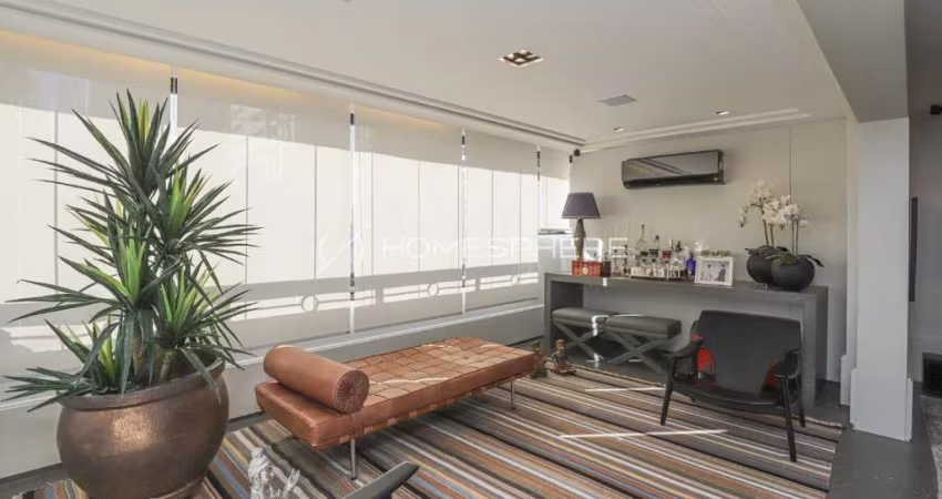 Venda Apartamento com projeto de Roberto Migotto, 234m², 2 quartos, sendo 2 suítes, 4 vagas e lazer. Possivilidade de reverter para 3 suítes.