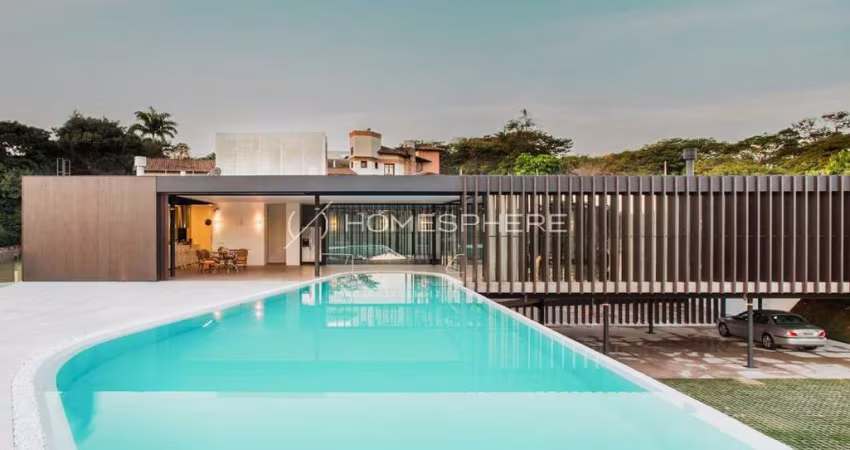 Casa à venda Condomínio Terras de São José I  Itu. Projeto Sérgio Sampaio, 1400m², 5 quartos, sendo 5 suítes, piscina, academia e linda vista em meio ao verde