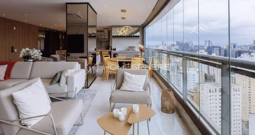Edifício Edge Itaim Rua João Cachoeira, 1765. Cobertura à venda Itaim Bibi, 292m², 3 quartos, sendo 3 suítes, reformado, mobiliado e decorado, 4 vagas e lazer no Condomínio Edge Itaim
