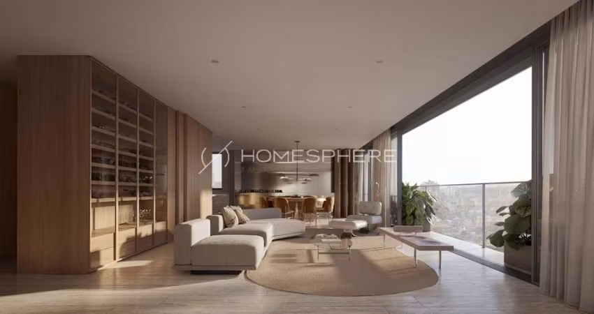 Ed. Jardim - Alameda Tietê 459. RFM Construtora e JVM Arquitetos. Apartamento à venda com 4 quartos, sendo 4 suítes, 288 m², 4 vagas e lazer. Lançamento RFM Jardim América - SP