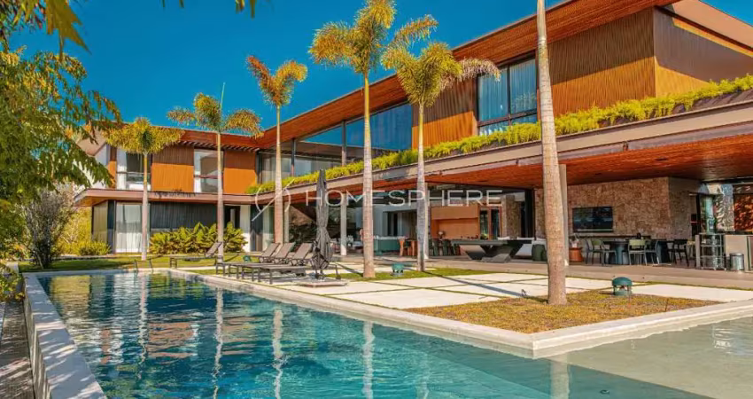 Casa à venda Fazenda da Gama Itupeva SP. Residencial Fazenda da Grama com 1600m², 6 quartos, sendo 6 suítes, projeto Lucas Padovani e decoração Jader Almeida