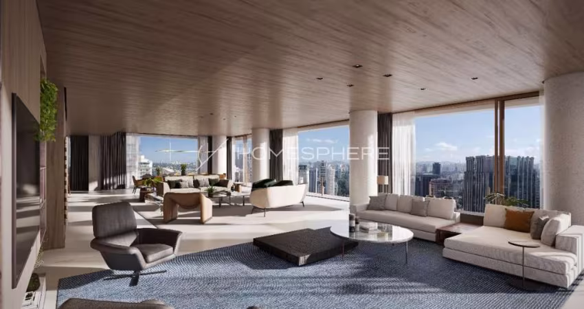 Vizcaya Itaim Avenida Horácio Lafer, 430. Apartamento de 541m², 4 suítes e 6 vagas. Condomínio Vizcaya Itaim: Empreendimento de alto padrão no Itaim Bibi Av Horácio Lafer, 430 x Rua Lopes Neto