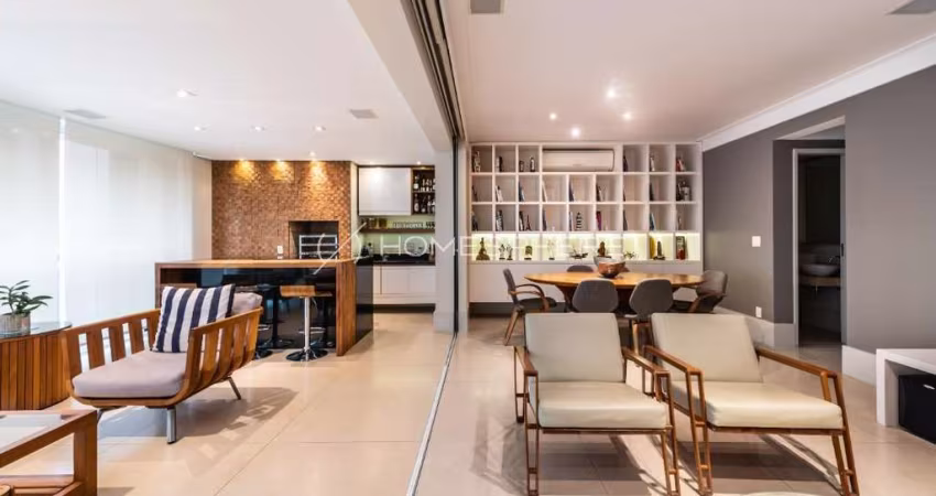 Condomínio London Vila Nova Conceição/Itaim Bibi Rua Dr. Guilherme Bannitz, 55. Apartamento à venda com 162m², 3 suítes, varanda gourmet, 3 vagas e lazer no Condomínio London - Itaim Bibi