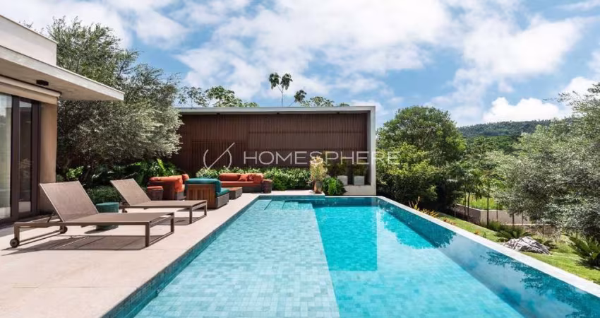 Casa de Condomínio à venda em Loteamento Fazenda Dona Carolina – Itatiba/SP. Casa de Alto Padrão à venda no Condomínio Fazenda Dona Carolina, mobiliada, 452 m², 4 suítes, piscina, área gourmet e 4 vag