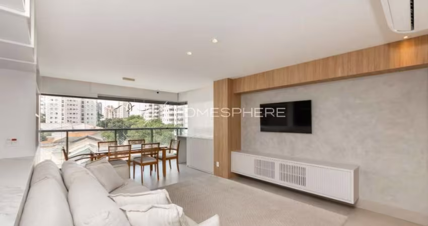 Apartamento com 85 m², 2 quartos sendo 2 suítes à venda Mobiliado na Vila Mariana