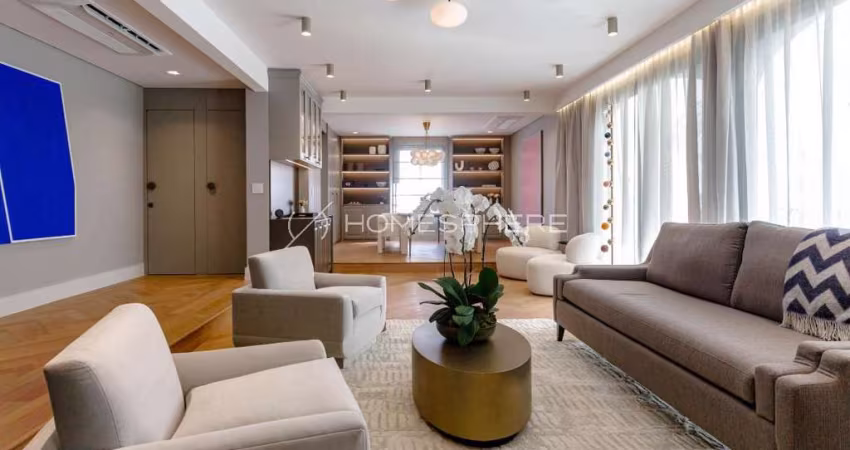 Edificio Santa Margherita Rua Bela Cintra, 2271. Apartamento à venda 270m², 3 suítes, reformado, home office, 3 vagas e lazer no condomínio Santa Margherita da Lindenberg