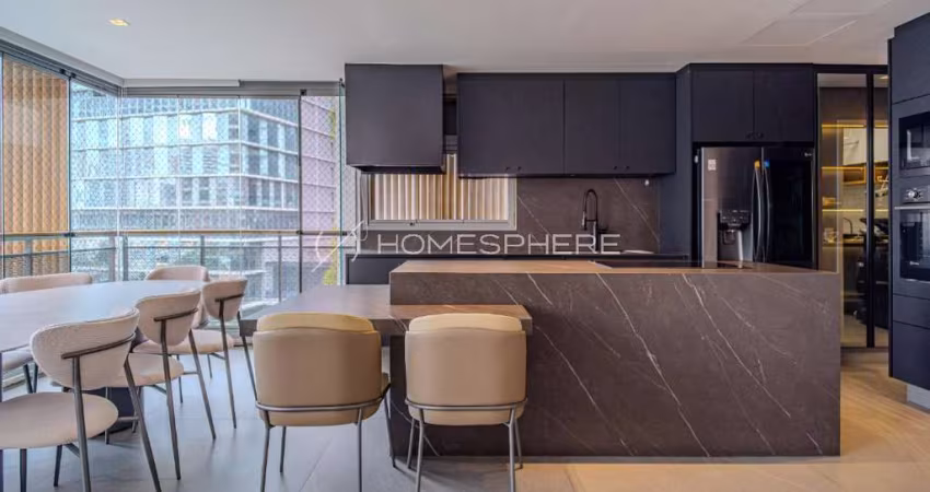 Apartamento com 168 m², 3 quartos sendo 3 suítes à venda no bairro do Brooklin.