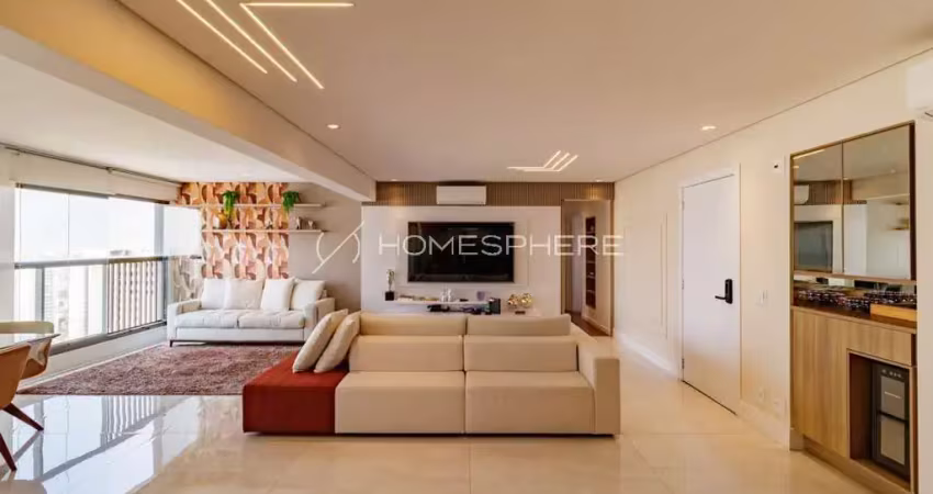 Apartamento com 163 m², 3 quartos sendo 3 suítes à venda no bairro vila mariana.