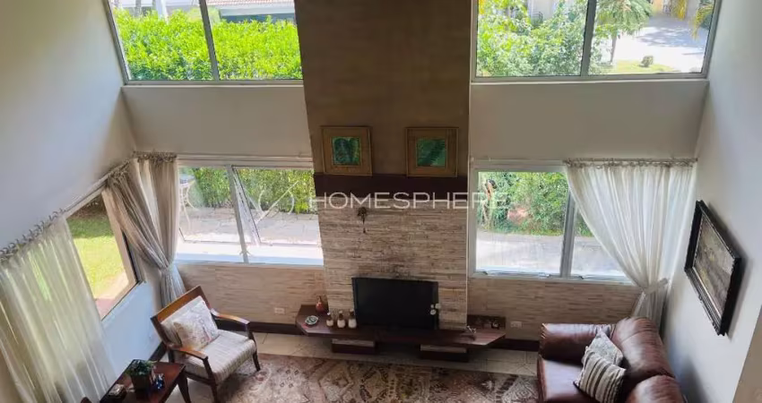 Casa a venda no condomínio residencial 18 do forte alphaville, 5 suítes