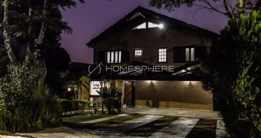 Casa de condomínio com 440 m², 5 quartos sendo 2 suítes à venda no bairro Aldeia da Serra.