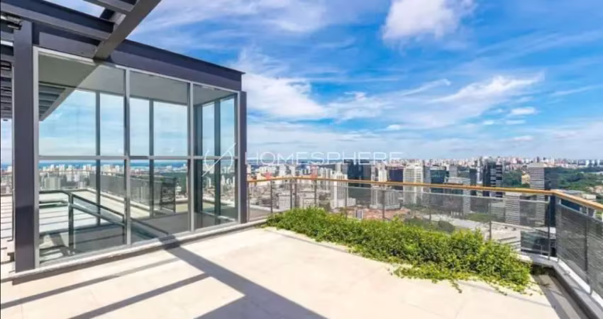 Cobertura com 410 m², 4 quartos sendo 4 suítes à venda no Brooklin.