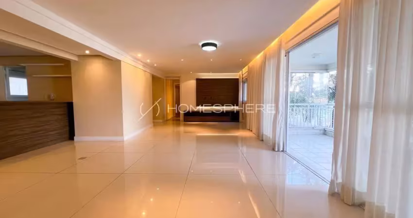 Apartamento semi-mobiliado à venda com 143.0 m², 3 suítes na chácara santo antônio