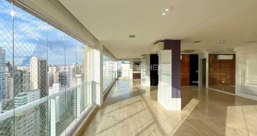 Apartamento com 288 m², 4 quartos sendo 4 suítes e 4 vagas de garagem à venda no bairro campo belo.