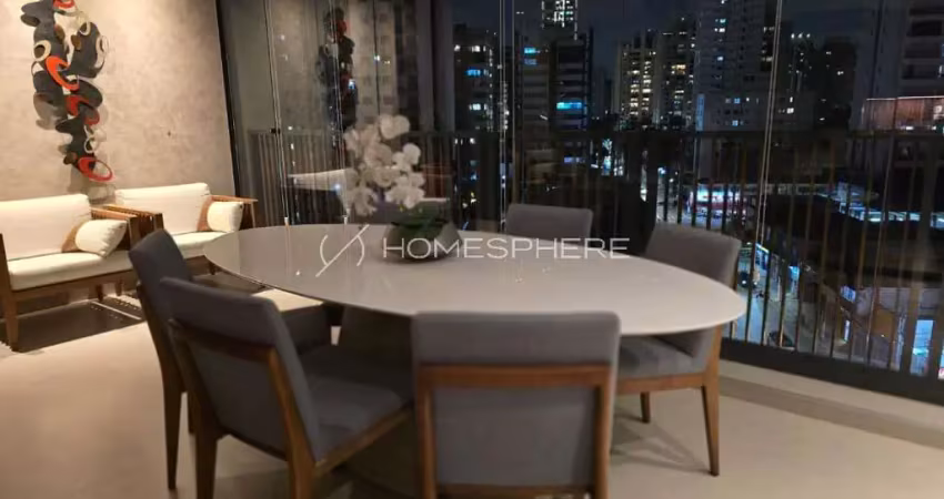 Apartamento com 3 quartos sendo 3 suítes à venda no bairro moema.