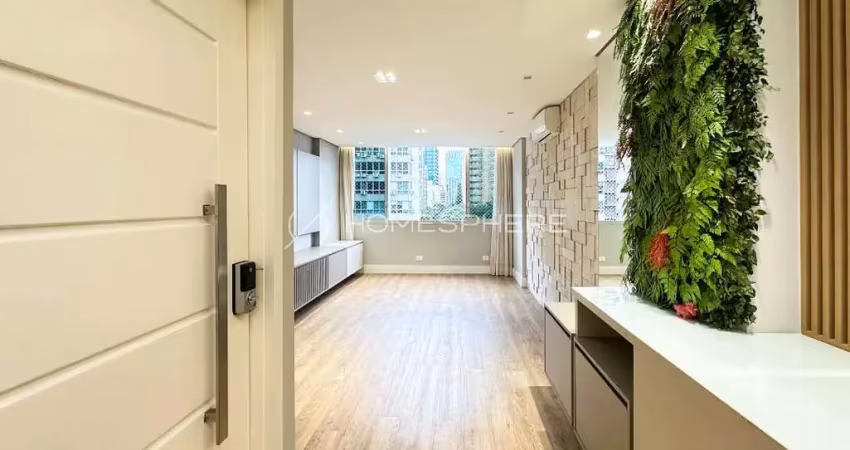 Apartamento com 132 m², 3 quartos sendo 2 suítes à venda no bairro itaim bibi.