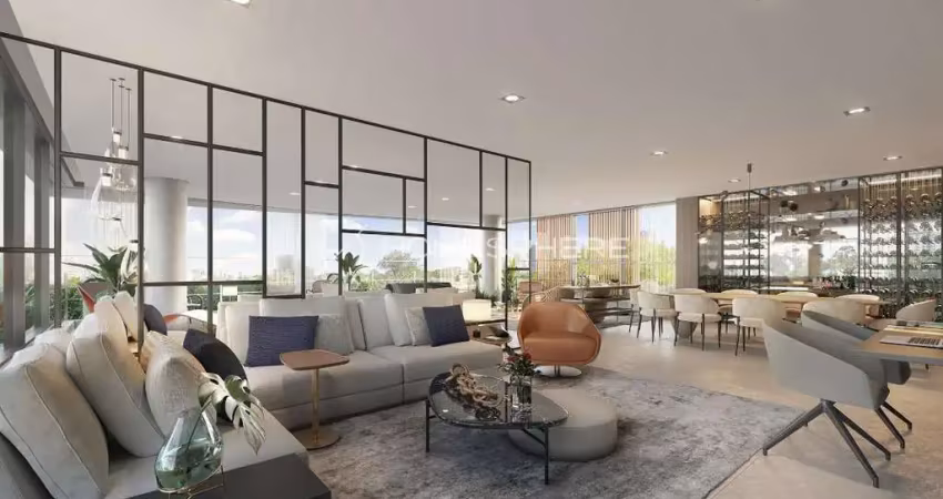 Apartamento no condomínio helbor jardins por artefacto à venda com 322m², 4 suítes e 4 vagas de garagem nos jardins.
