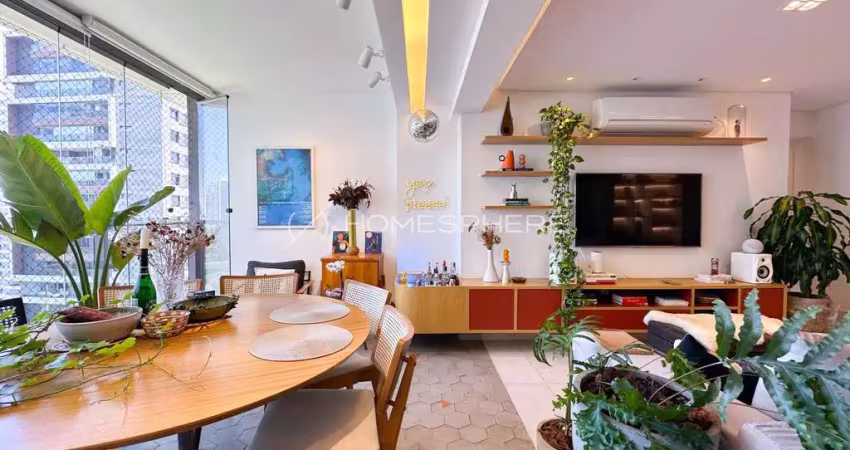 Apartmento a venda no habitarte brooklin, 105m2, 2 suítes, 2 vagas