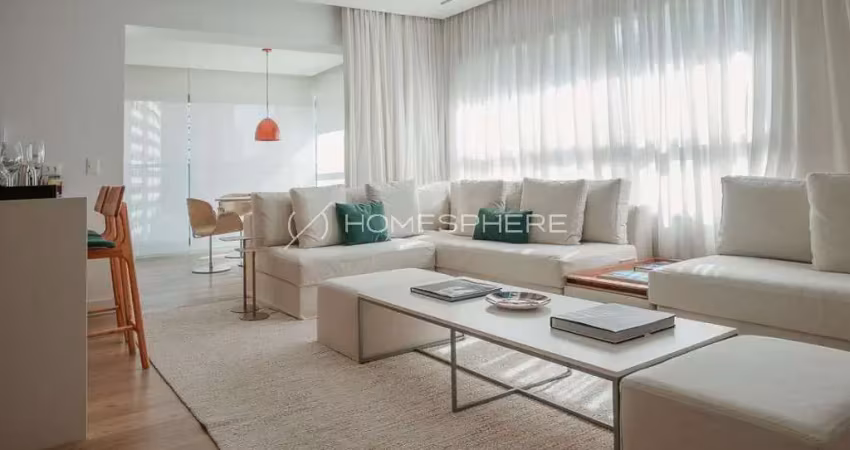 Apartamento impecável, mobiliado  com 70 m², 1 quarto sendo 1 suíte para alugar no bairro jardim américa.